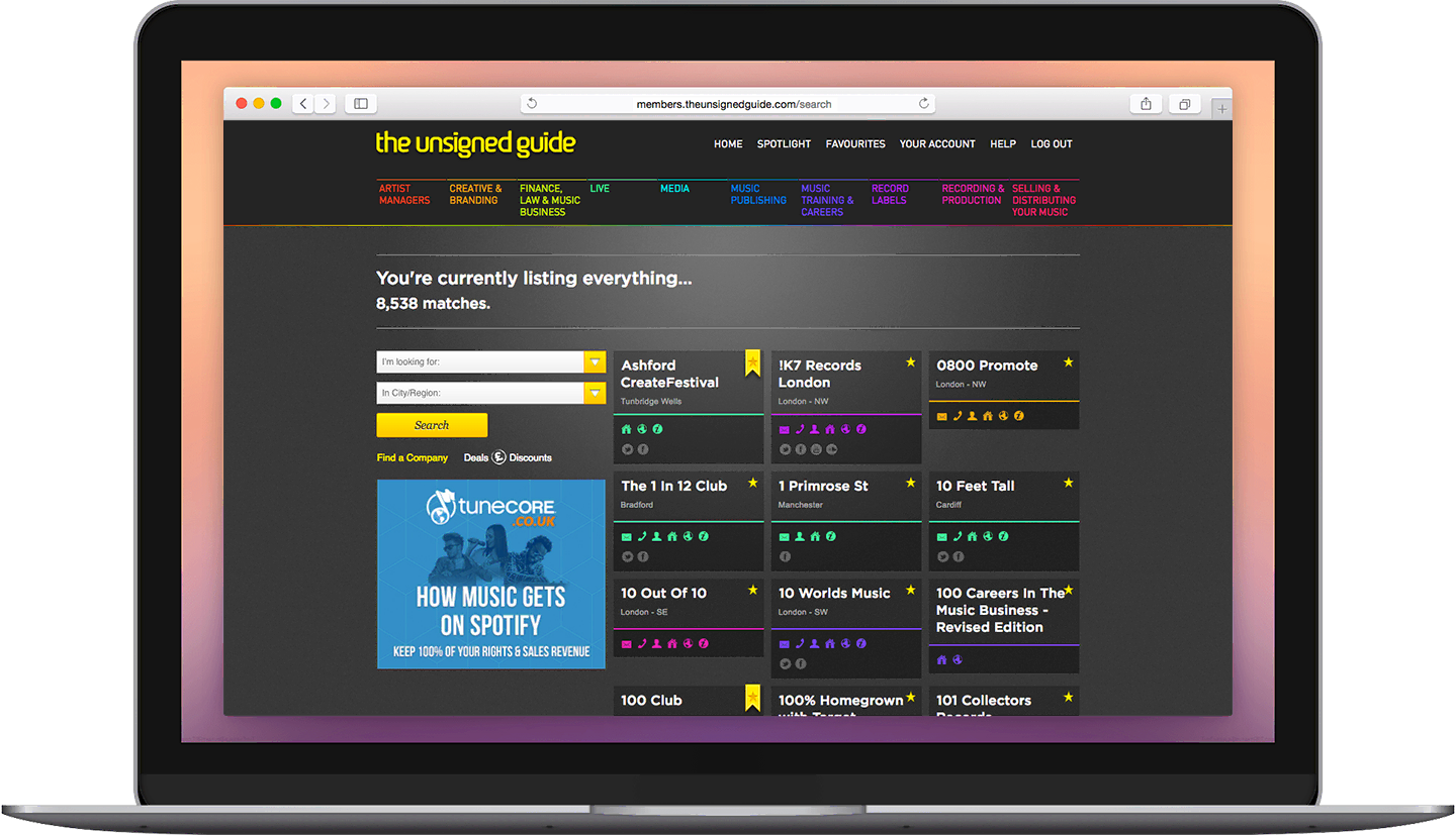 The Unsigned Guide Directory